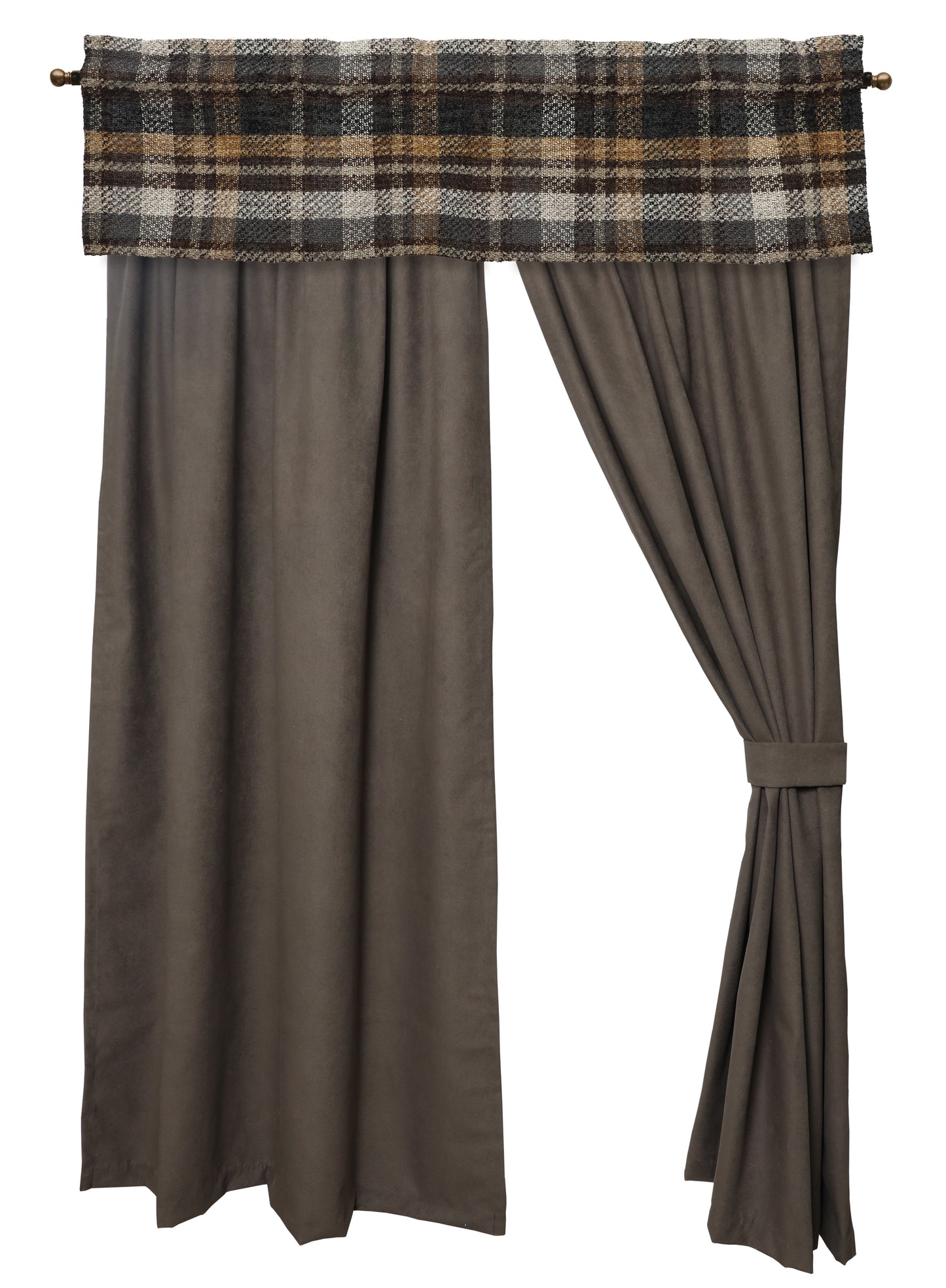 Wooded River Whistler Sable Drape Set