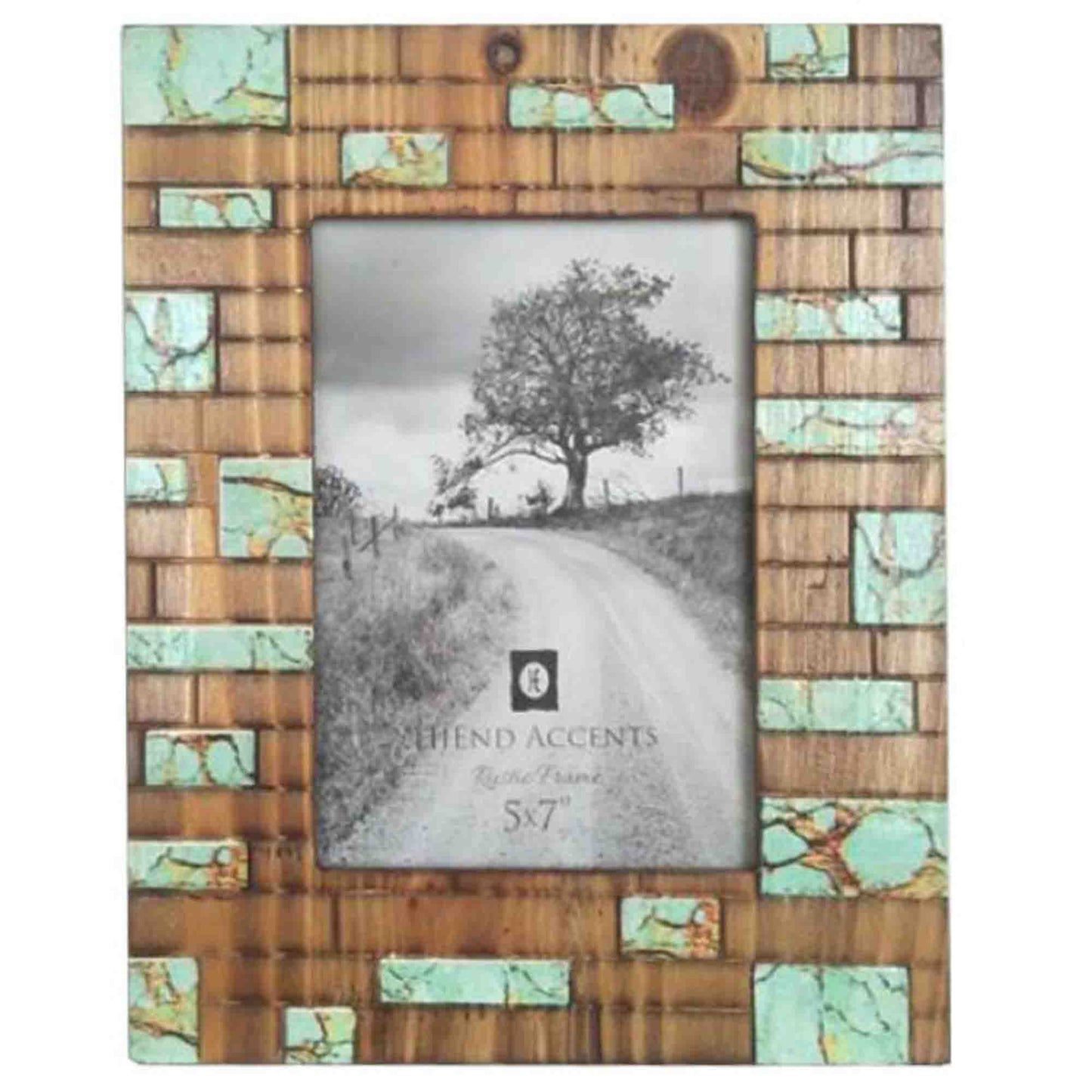Turquoise Inlay Picture Frame