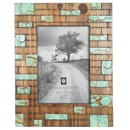 Turquoise Inlay Picture Frame