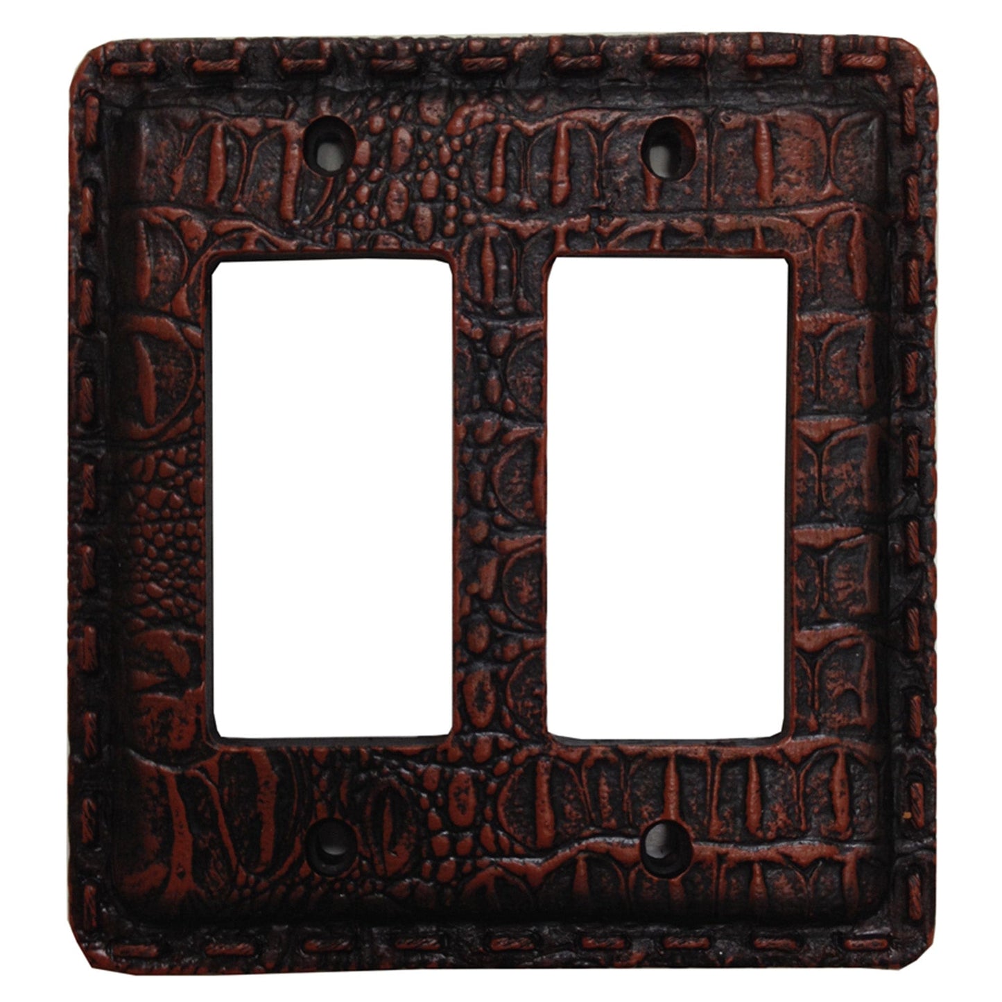 Resin Gator Double Rocker Wall Switch Plate