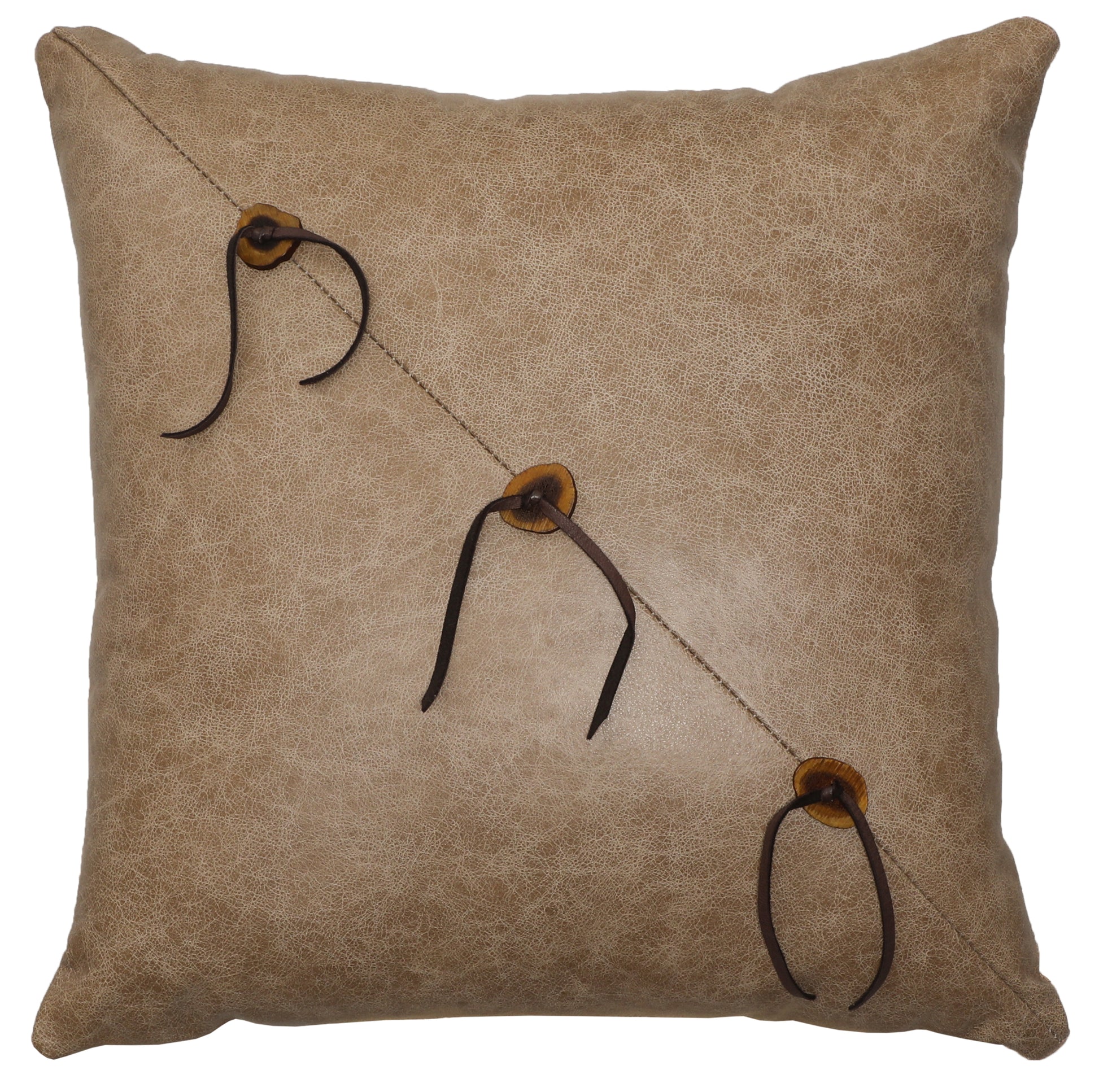 Wooded River Whistler Sable Decor Pillow