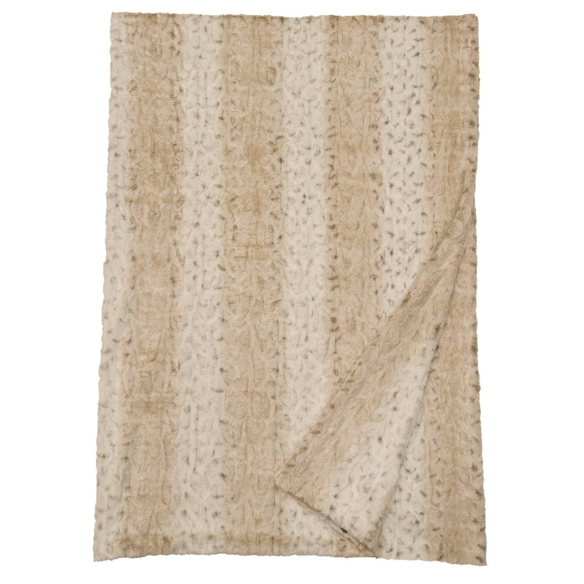 Pearl Leopard Throw