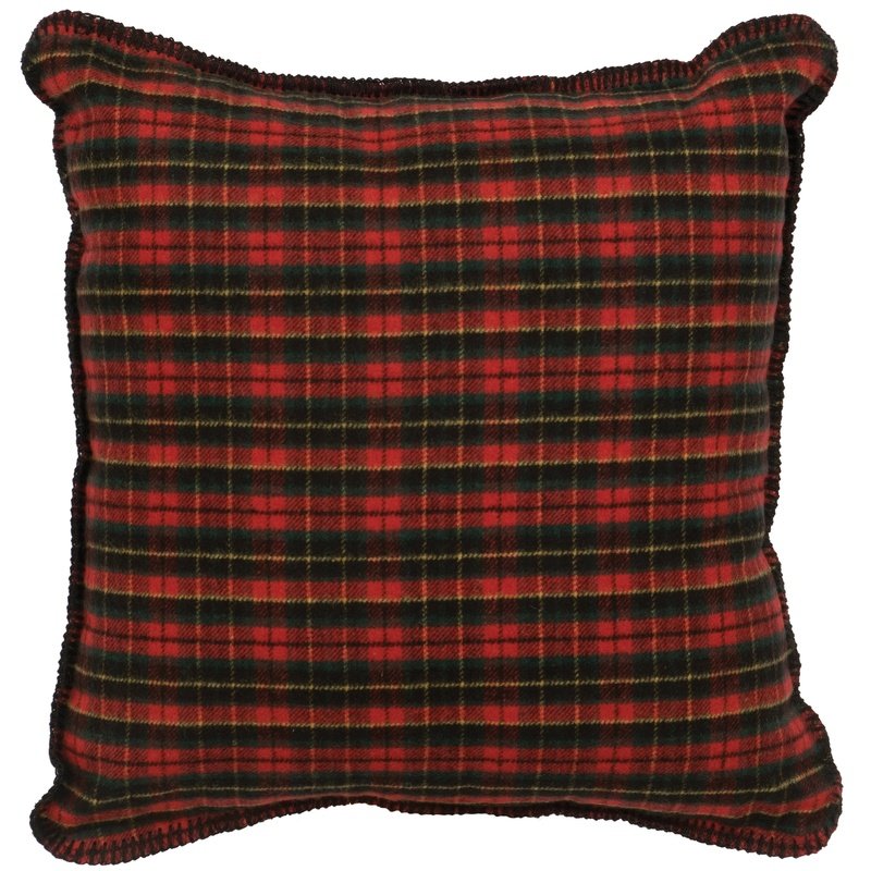 Wooded River Plaid Pillow - Thumbnail 2