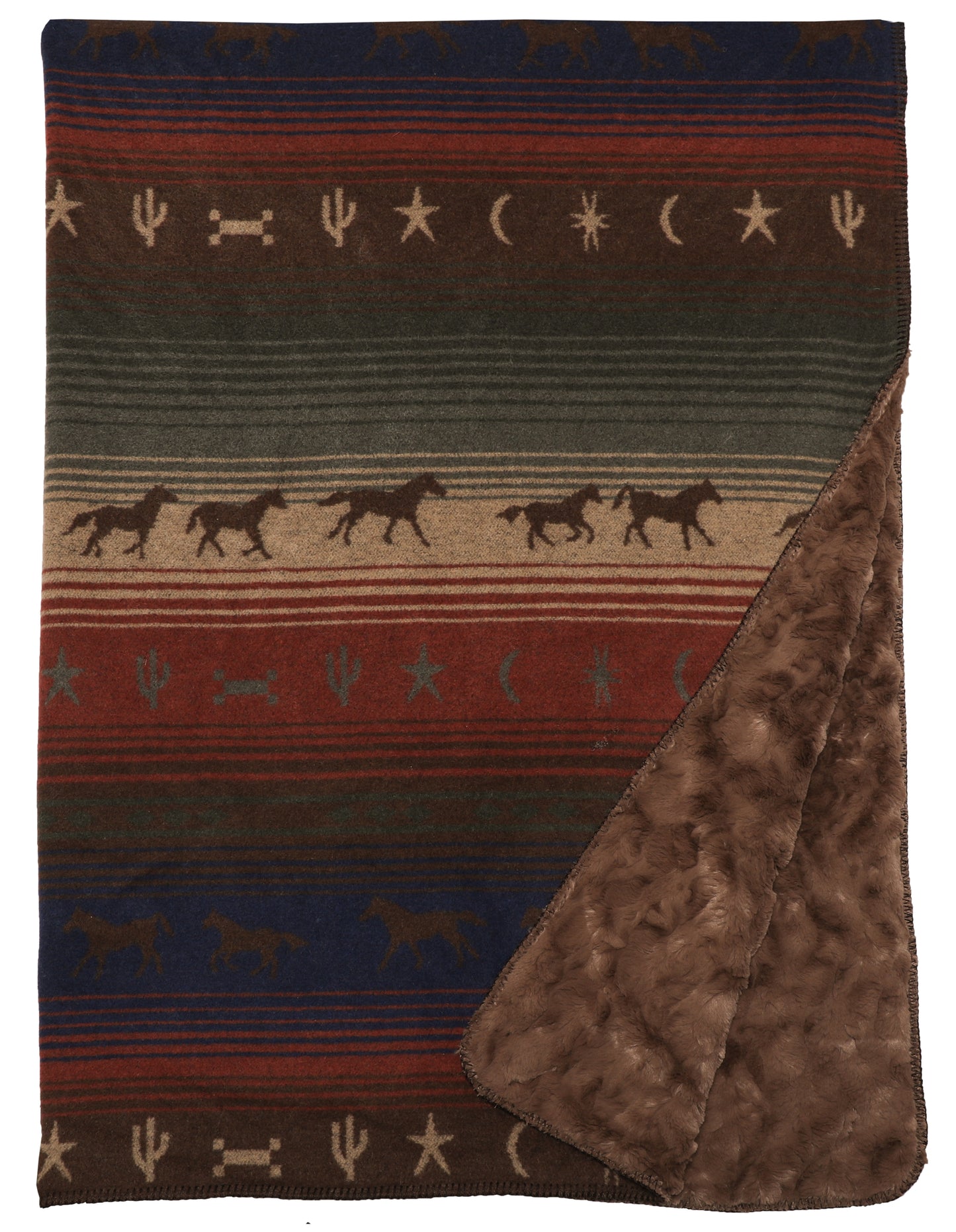 Wooded River Mustang Canyon III Throw