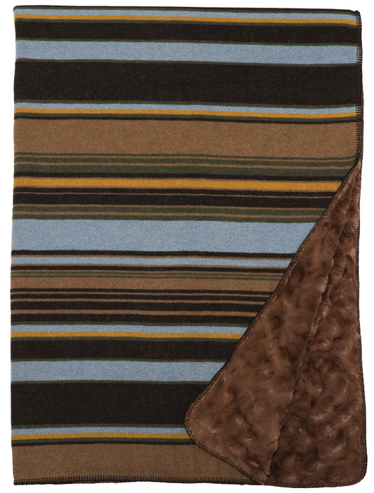 Wooded River Hudson Earth Throw