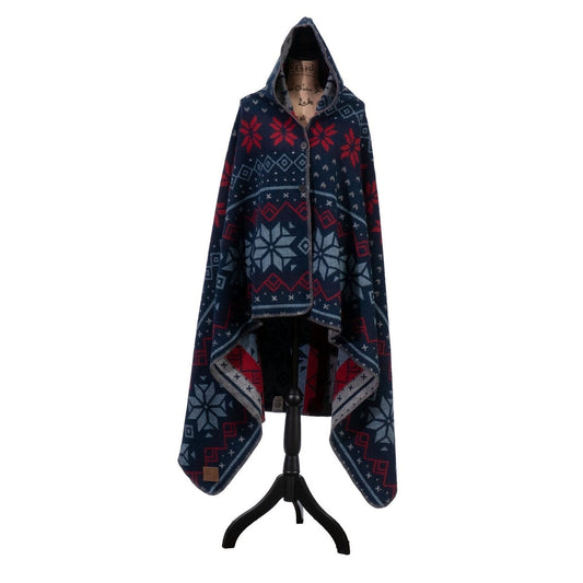 Nordic Hooded Throw