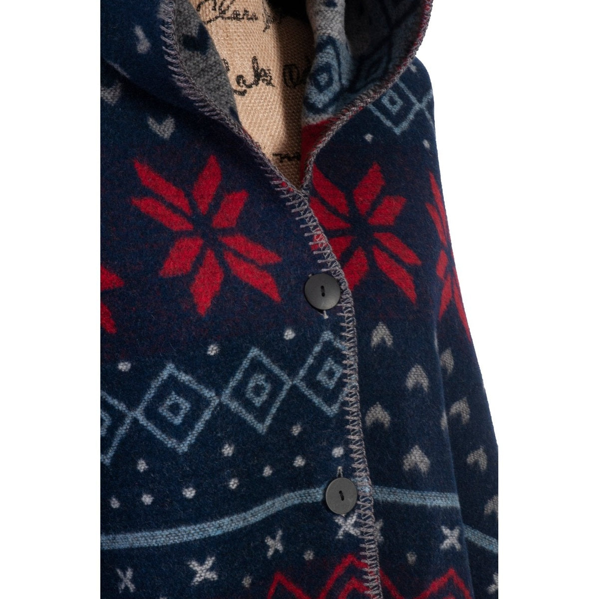 Nordic Hooded Throw