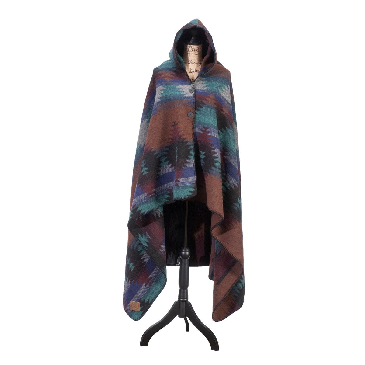 Painted Desert Hooded Throw