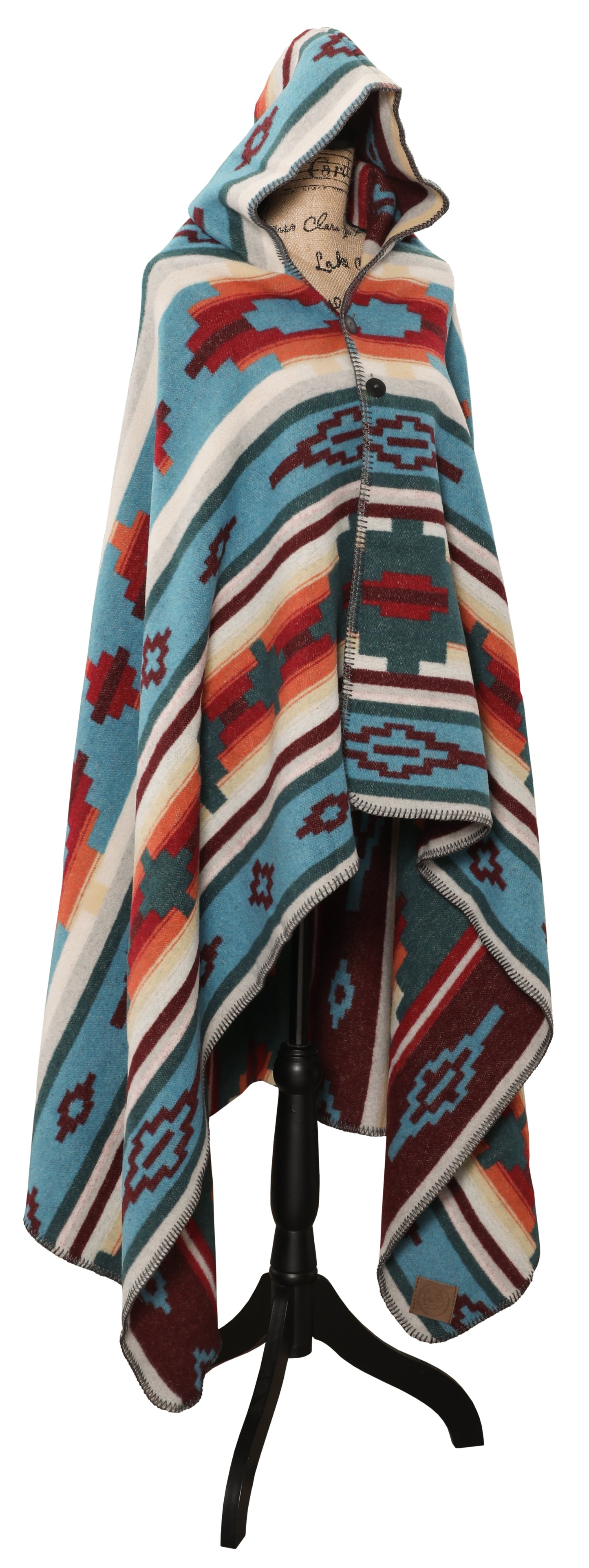 Wooded River Crystal Creek III Hooded Throw