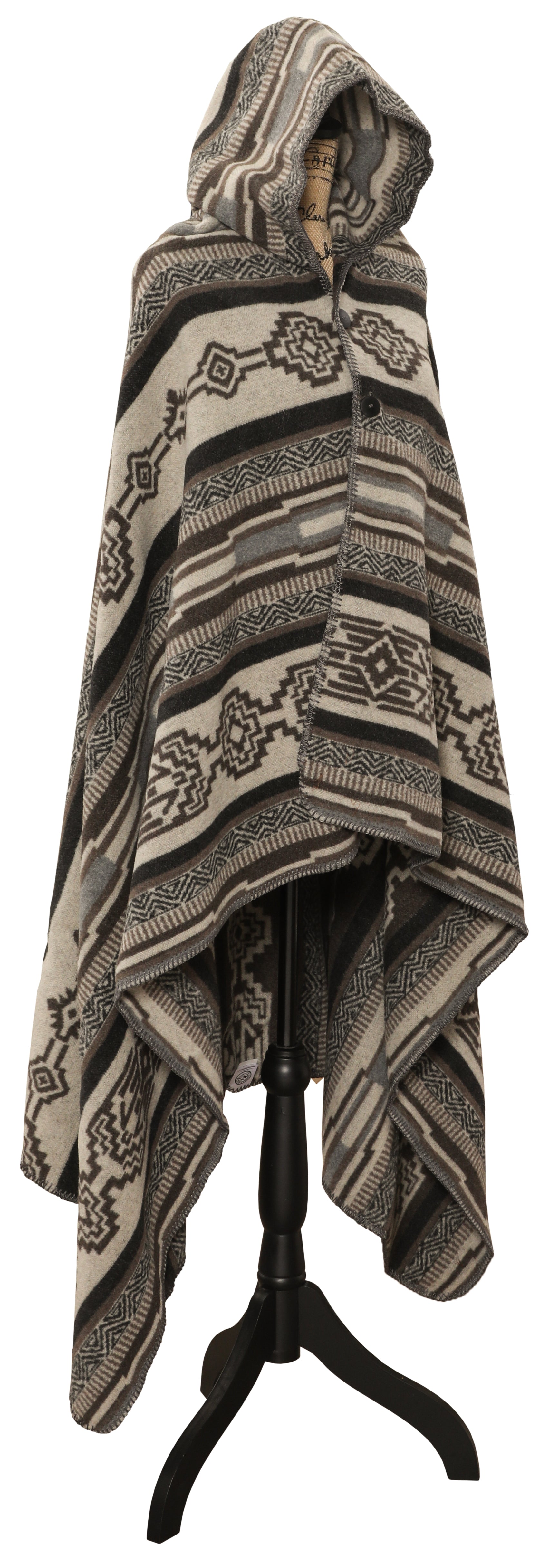 Wooded River Lodge Lux II Hooded Throw