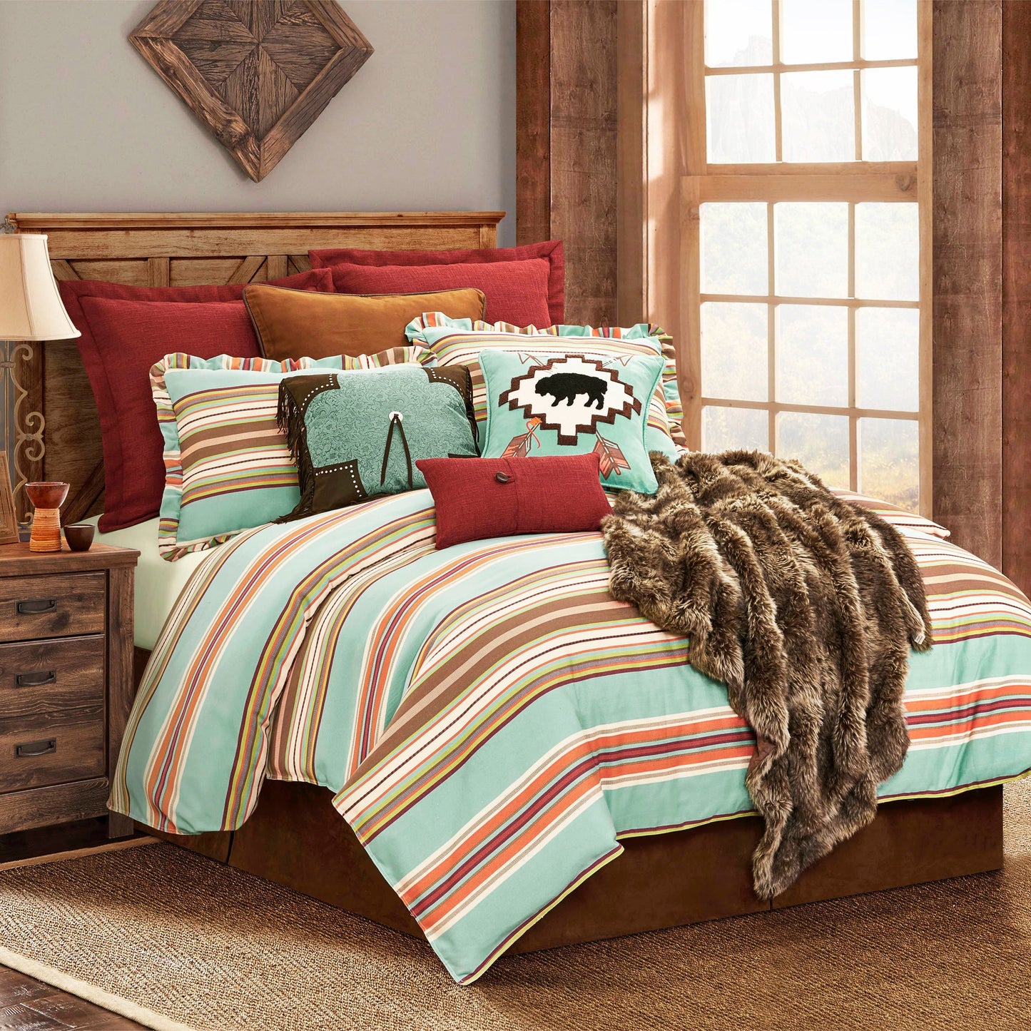 Serape Comforter Set, 2 Pc