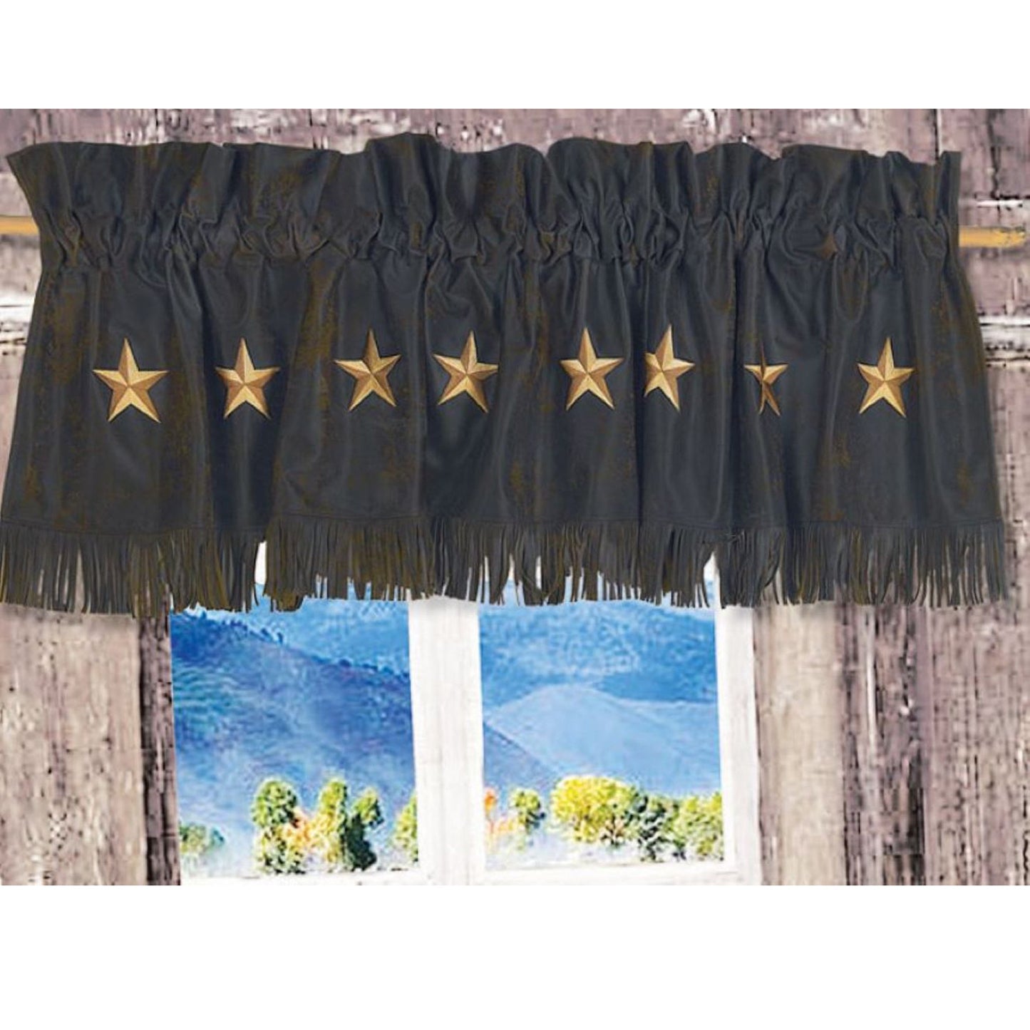 Laredo Star Valance