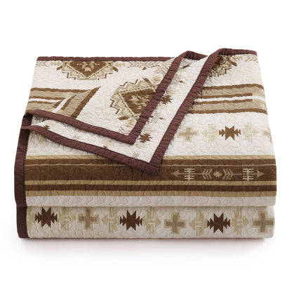 Dakota Reversible Quilt Set, 3 Pc