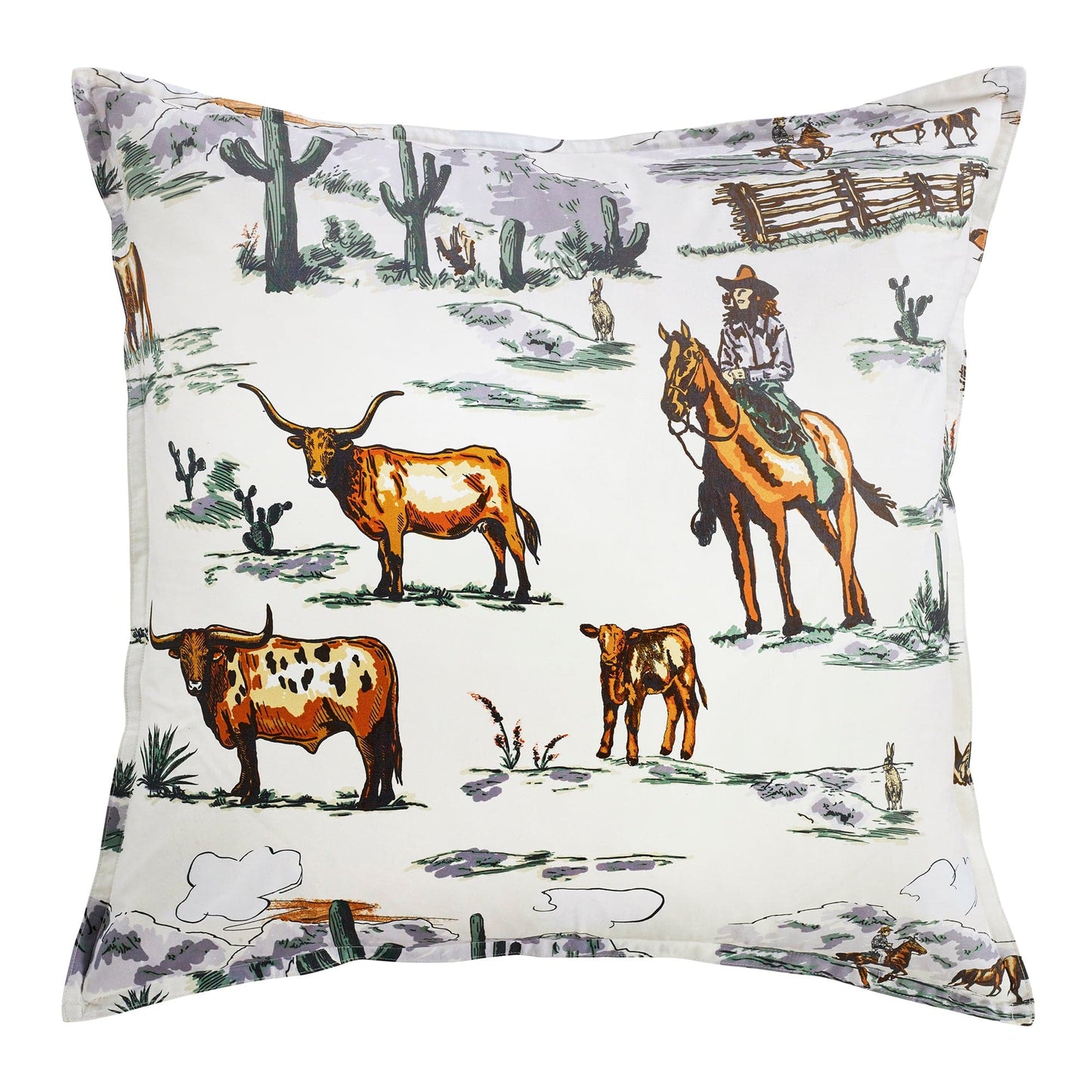Ranch Life Euro Sham
