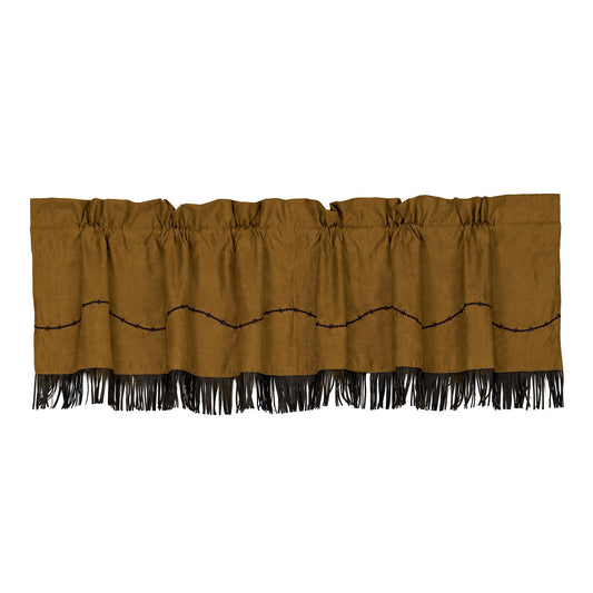 Barbwire Fringed Valance