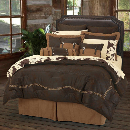 Barbwire Comforter Set, 7 Pc