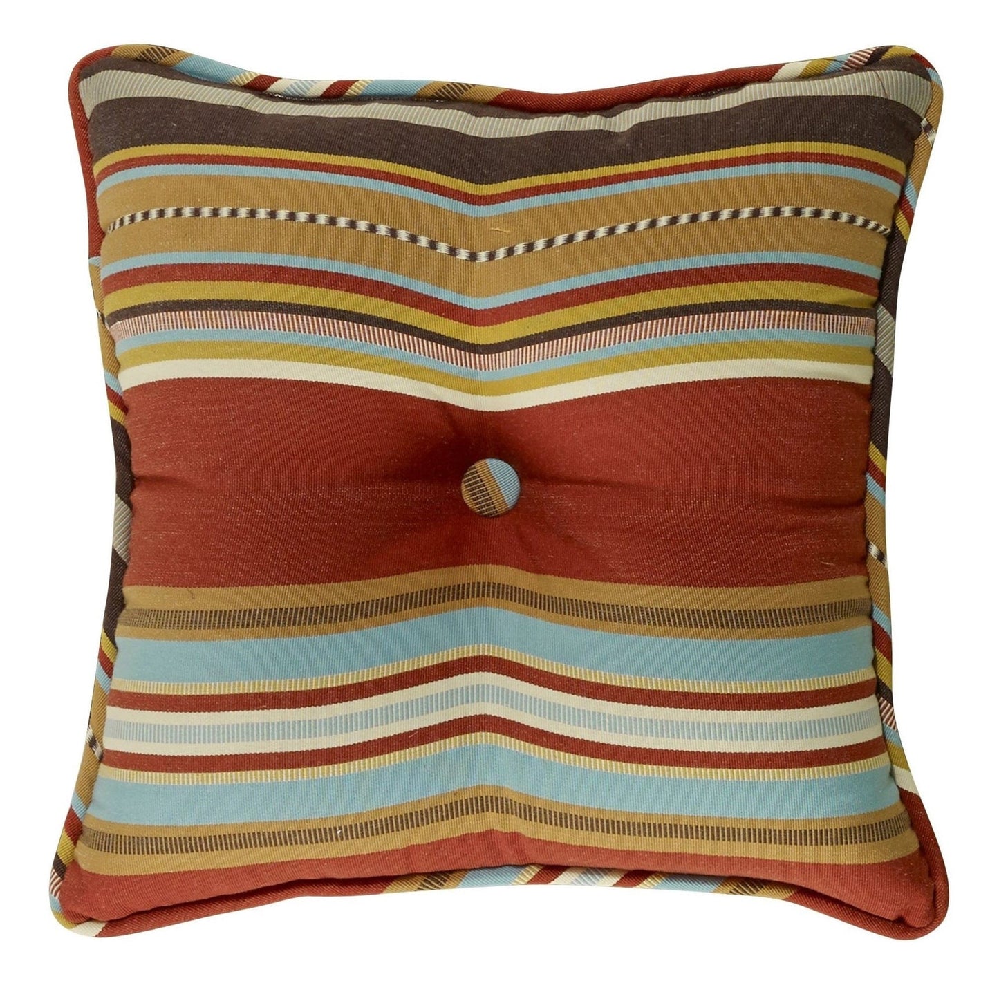 Calhoun Striped Tufted Throw Pillow