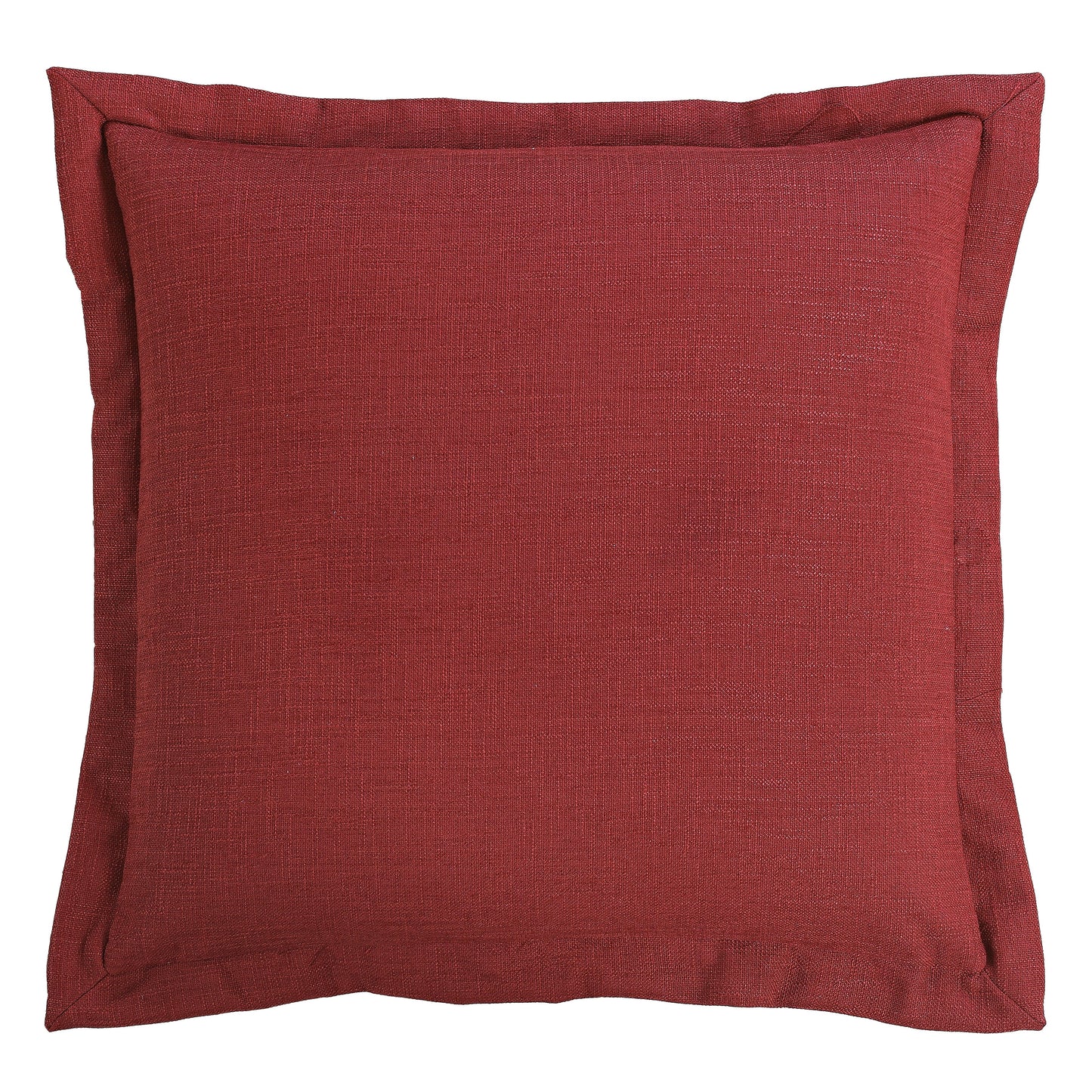 Ruidoso Garnet Red Flanged Euro Sham