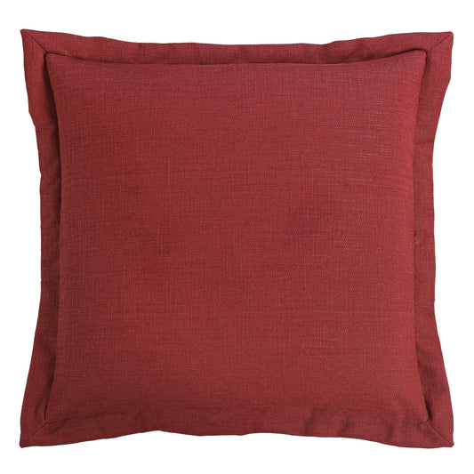 Ruidoso Garnet Red Flanged Euro Sham