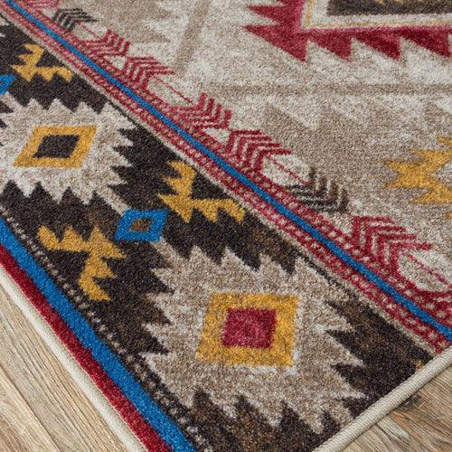 Whisky On The River Rug – Natural – detail view