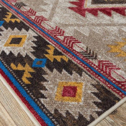 Whisky On The River Rug – Natural – detail view