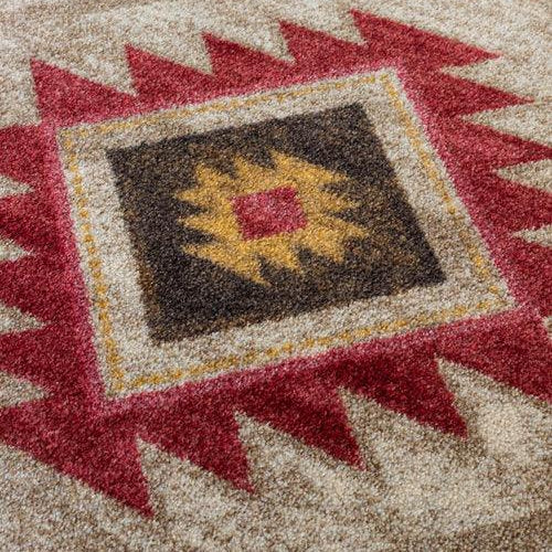 Whisky On The River Rug – Natural – pattern detail