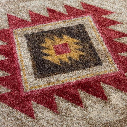 Whisky On The River Rug – Natural – pattern detail