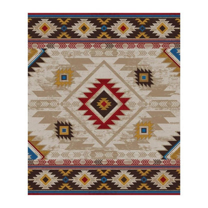 Whisky On The River Rug – Natural – cabin lodge area rug