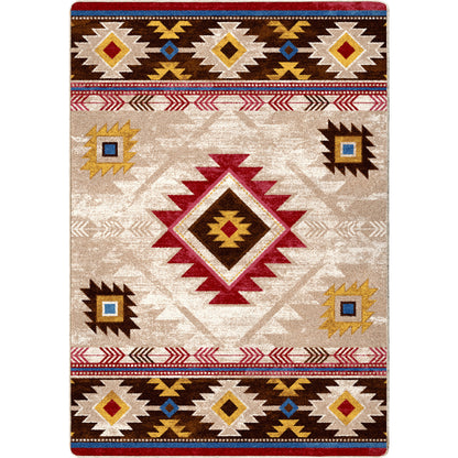 Whisky River Rug – Natural – cabin lodge area rug