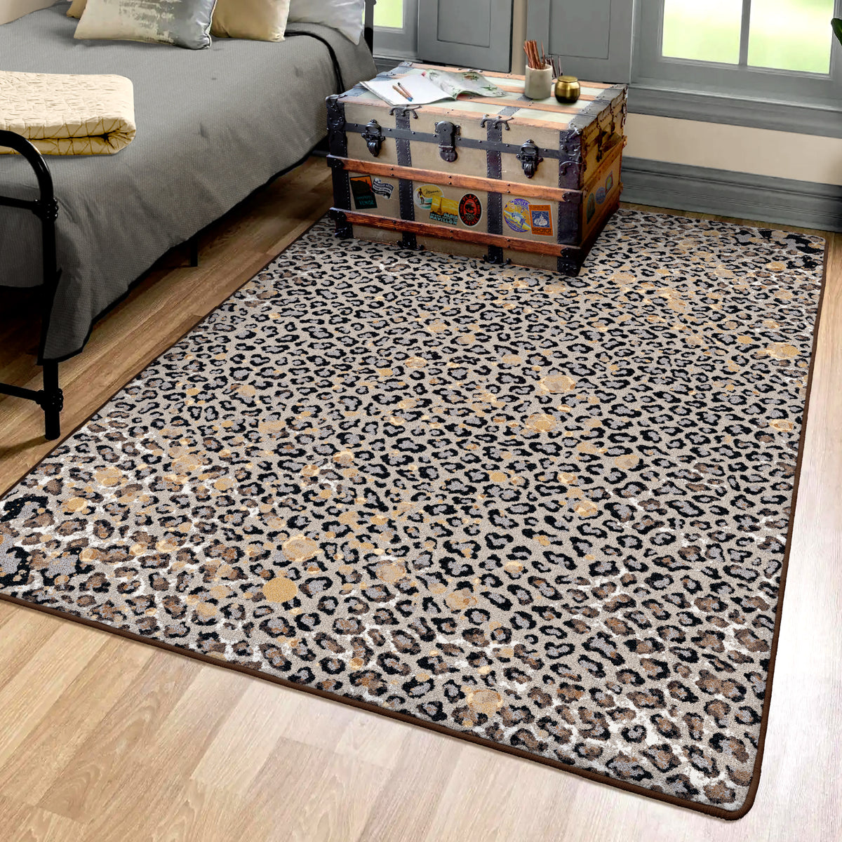 Wild Forever Rug American Dakota Wild Thing Area Rug – Golden – Cabin Rugs