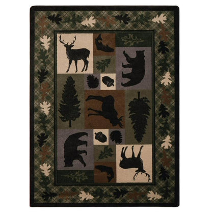 Wildlife Paradise Rug – detail view
