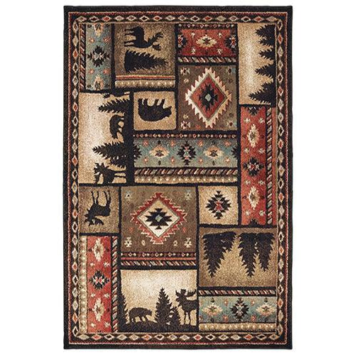 Woodlands 1041c Rug – cabin lodge area rug