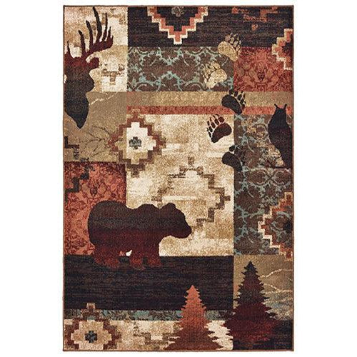 Woodlands 9649a - Cabin Rugs