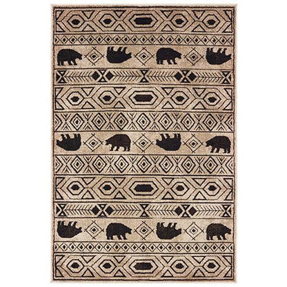 Woodlands 9651a Rug – cabin lodge area rug