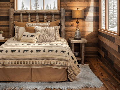 Boulder Pillow Sham by Wooded River