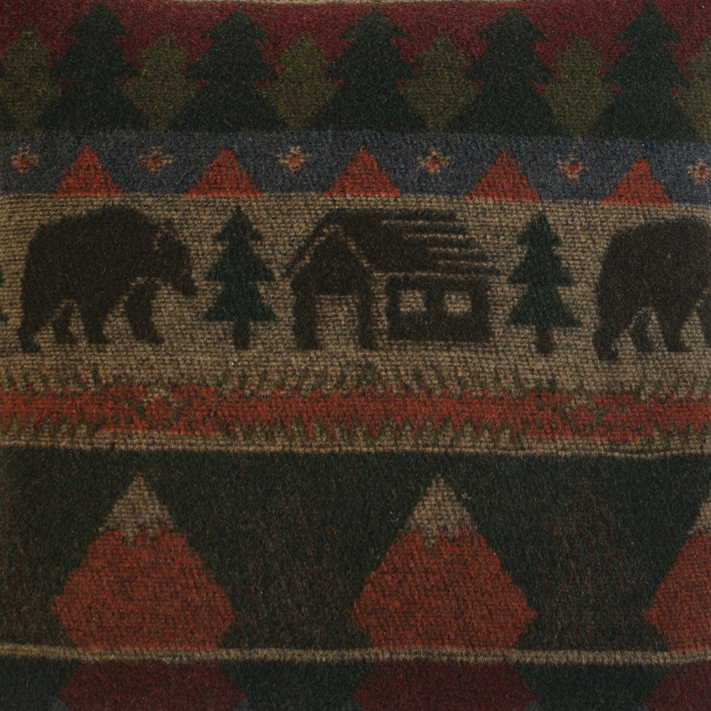 Cabin Bear - Wooded River Fabric by the Yard - Grade 30;Cabin Bear - Wooded River Fabric by the Yard - Grade 30 - View 2
