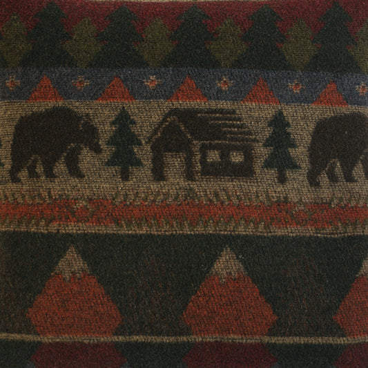 Cabin Bear - Wooded River Fabric by the Yard - Grade 30;Cabin Bear - Wooded River Fabric by the Yard - Grade 30 - View 2