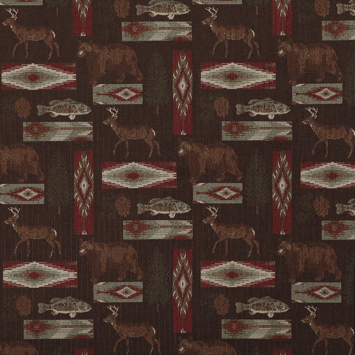 Woodland Camp - Big House Fabrics Fabric by the Yard - Grade 20;Woodland Camp - Big House Fabrics Fabric by the Yard - Grade 20 - View 2