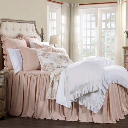 Luna Washed Linen Bedspread Set, 2 Pc