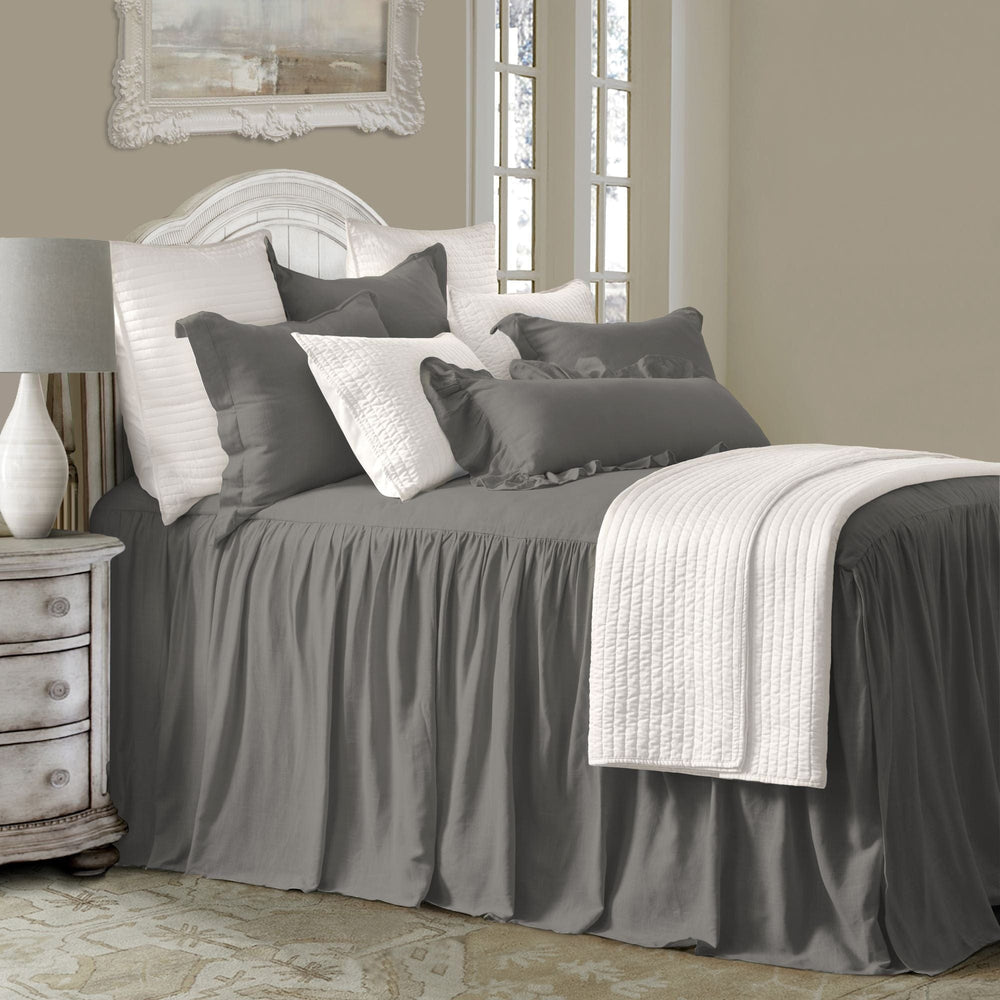 Luna Washed Linen Bedspread Set, 2 Pc