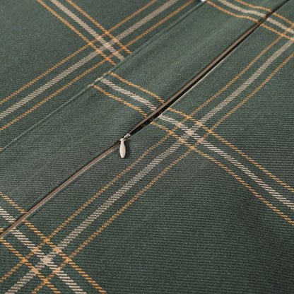 Windowpane Plaid Duvet Cabin Rugs and Furnishings