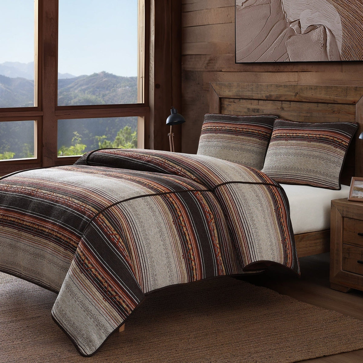 Estes Chenille Duvet Cabin Rugs and Furnishings
