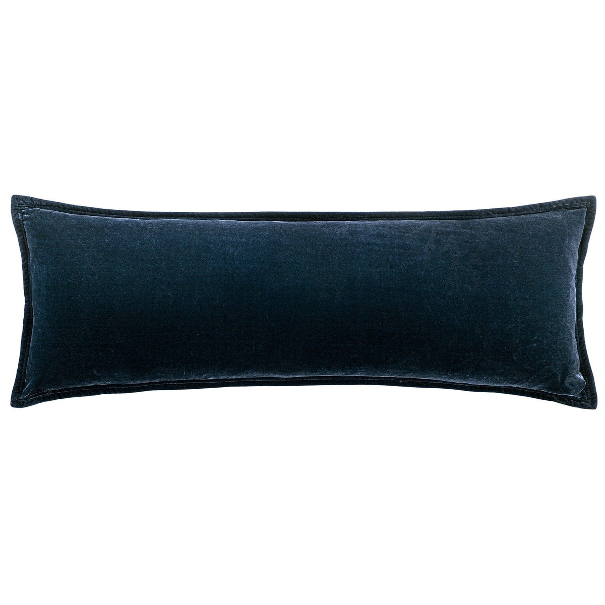 Stella Faux Silk Velvet Long Lumbar Pillow Cabin Rugs and Furnishings