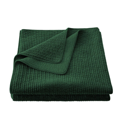 Stonewashed Cotton Velvet Quilt Cabin Rugs and Furnishings