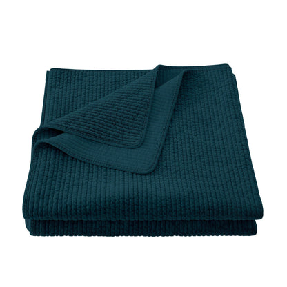 Stonewashed Cotton Velvet Quilt Cabin Rugs and Furnishings