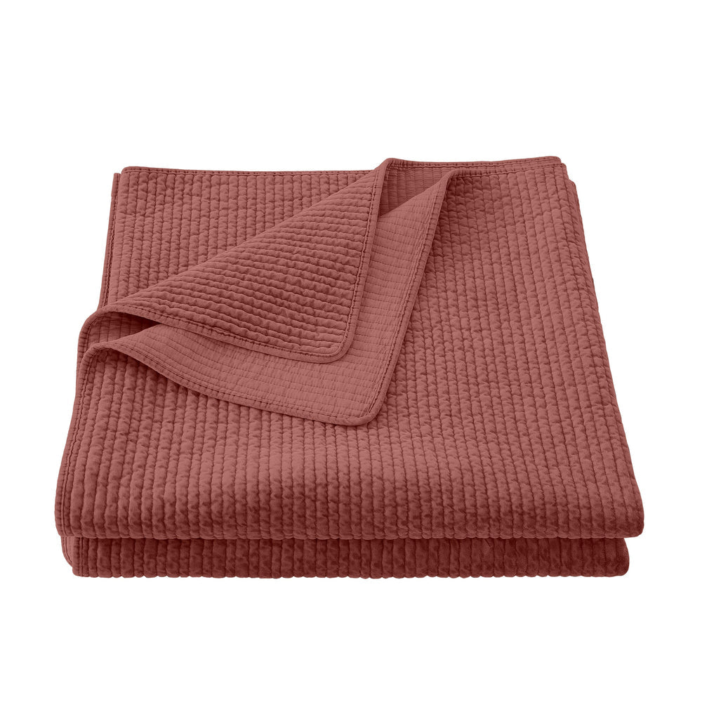 Stonewashed Cotton Velvet Quilt Cabin Rugs and Furnishings