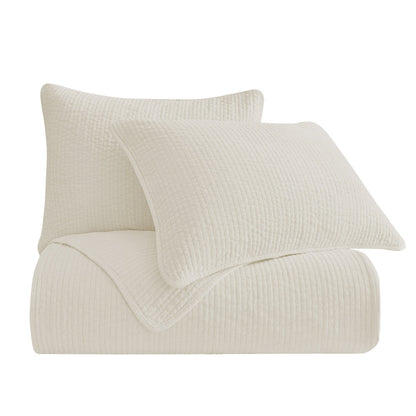 Stonewashed Cotton Velvet Quilt Cabin Rugs and Furnishings