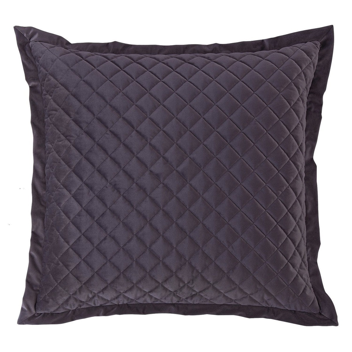 Velvet Diamond Quilted Euro Sham Cabin Rugs and Furnishings