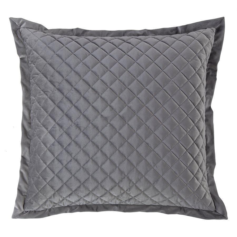 Velvet Diamond Quilted Euro Sham Cabin Rugs and Furnishings