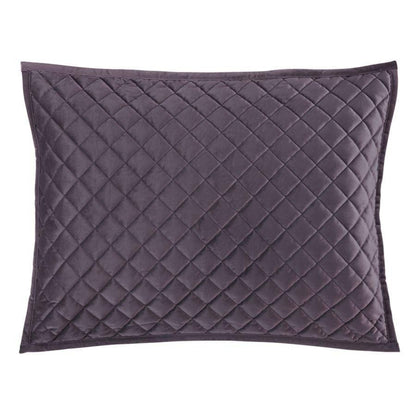 Velvet Quilted Pillow Sham Set Cabin Rugs and Furnishings